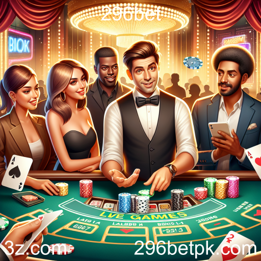 A Revolução dos Jogos Ao Vivo no 296bet